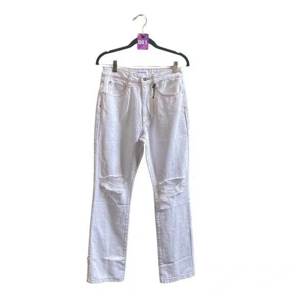 NWT WEWOREWHAT Icon Jean Stretch Twill Denim, size 27 - Picture 13 of 13